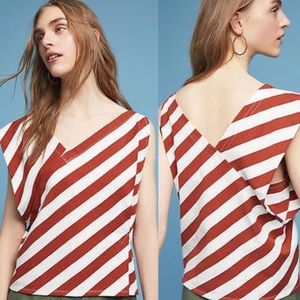 NWT Anthro Dulcina Asymmetrical Top